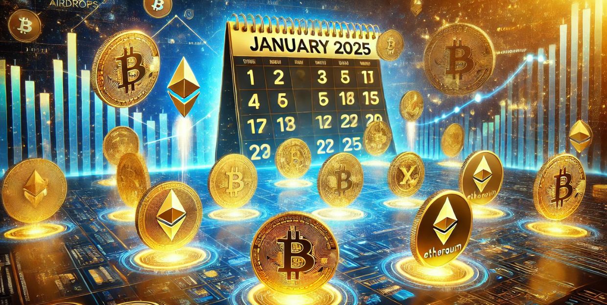 Top Crypto Airdrops to Watch for the First Week of January 2025